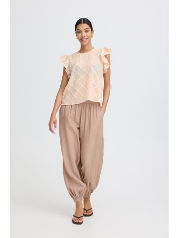 b. young Kurzarm-Bluse BYILIANNA Regular fit in Cement