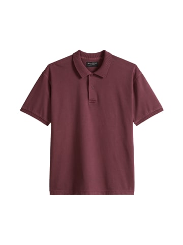 Marc O'Polo Poloshirt loose in Acai Red