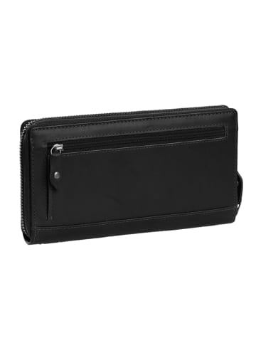The Chesterfield Brand Halle Geldbörse RFID Schutz Leder 19 cm black