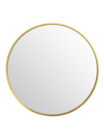 Home Nature Wohnkonzept Rund Wandspiegel in Gold ⌀40 cm