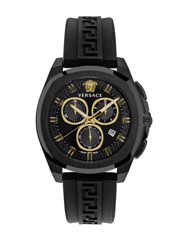 Versace Analoguhr für Herren in Schwarz