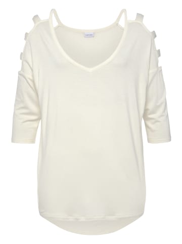 LASCANA 3/4-Arm-Shirt in creme