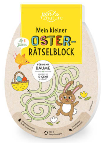 Pen2nature Buch - Mein kleiner Oster-Rätselblock für Kinder ab 4 Jahren