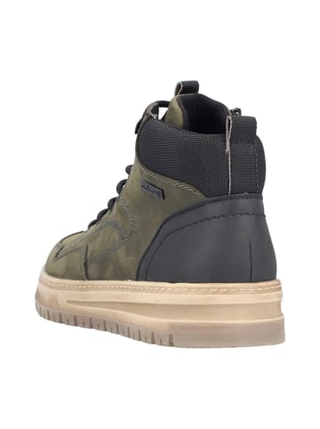 rieker Schnürboots in Grün