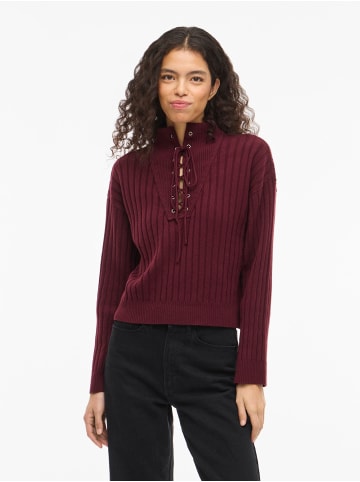 Vila Strickpullover in Plum Wine