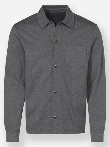 WITT WEIDEN Sweatjacke in anthrazit-meliert