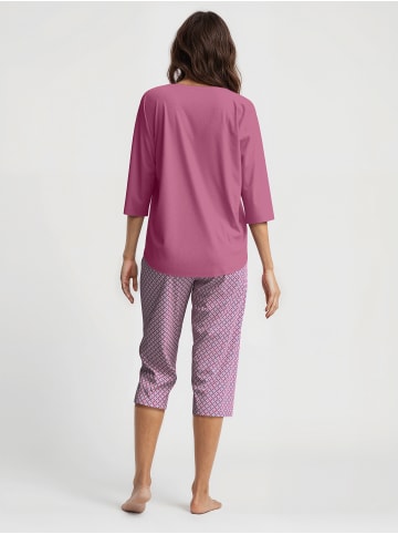 Calida Pyjama in red violet