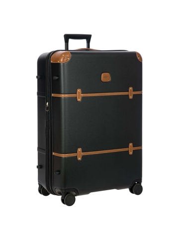 BRIC`s Bellagio - 4-Rollen-Trolley L 76 cm erw. (eucalyptus) in black/tan