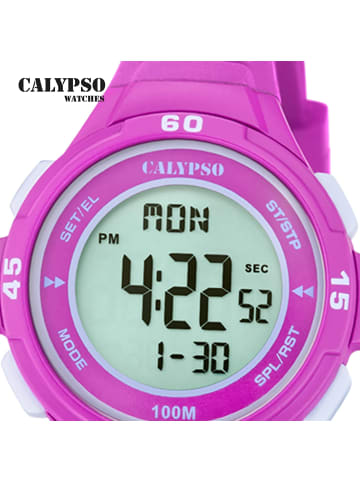 Calypso Digital-Armbanduhr Calypso Junior rosa mittel (ca. 35mm)