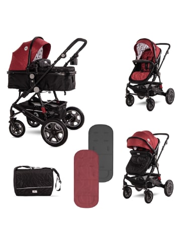 Lorelli Kinderwagen Lora in rot