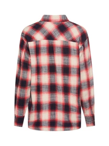 Camel Active Langarmbluse in flame check