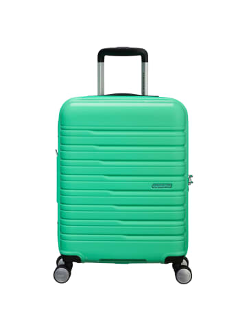 American Tourister Flashline Pop - 4-Rollen Kabinentrolley 55 cm erw. in light green