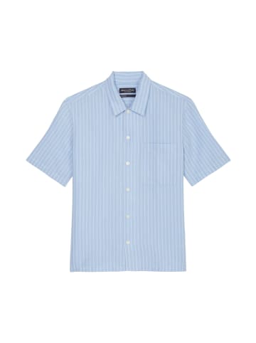 Marc O'Polo Kurzarm-Hemd regular in multi/ homestead blue