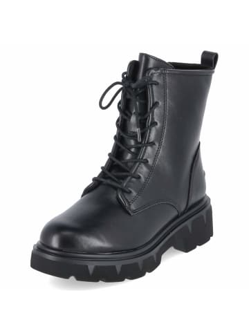 Marco Tozzi Schnürstiefel in schwarz