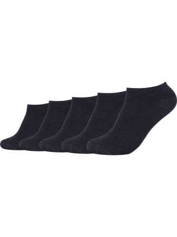 s.Oliver Baumwolle Sneaker-Socken 5 Paar in marine
