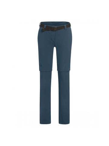 Maier Sports Zip-Hose Nata 2 in Rauchblau