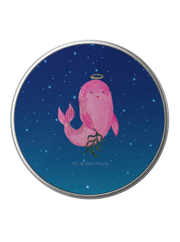 Mr. & Mrs. Panda Keksdose Sternzeichen Jungfrau ohne Spruch in Sternenhimmel Blau