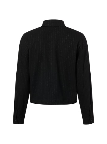 Vila Bluse VIMagnolia in schwarz silber