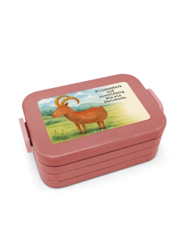 Mr. & Mrs. Panda MEPAL Bentobox Sternzeichen Steinbock Design mi... in Rot Pastell