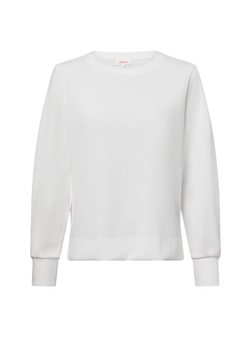 s.Oliver Sweatshirt in ecru
