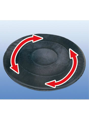 Wenko Drehkissen in schwarz