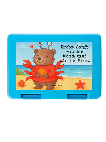 Mr. & Mrs. Panda Bentobox Krebs Astrologie Design mit Spruch in Weiß