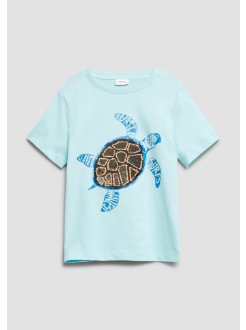 s.Oliver T-Shirt in 5207_helles türkis