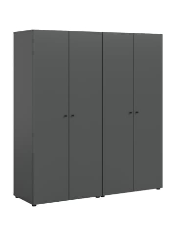 ebuy24 Kleiderschrank Darwin Anthrazit 160 x 51 cm