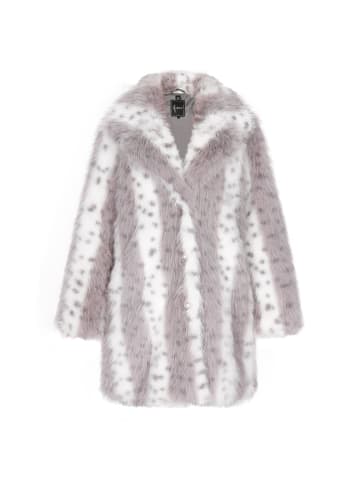 faina Damen Coat in Grau Mehrfarbig