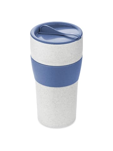 koziol AROMA TO GO XL - Thermobecher mit Deckel 700ml in organic blue