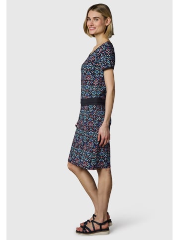 ragwear Minikleid Baomi Print YOUMODO in Navy