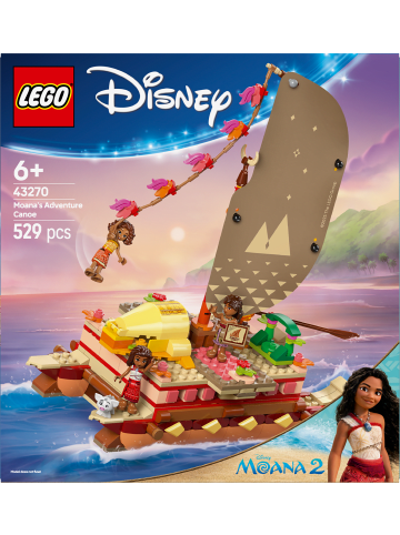 LEGO Disney™ Vaianas Abenteuerfloß in Mehrfarbig ab 6 Jahre