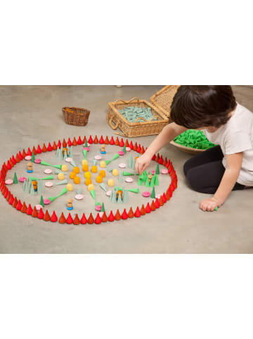 Grapat 36 Mandala grüne Kegel - ab 3 Jahren