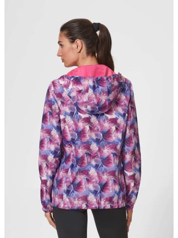 MADELEINE Sportive Wendejacke mit Kapuze in erdbeerpink / multicolor