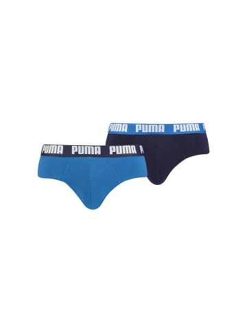 Puma Boxershorts PUMA BASIC BRIEF 2P in 420 - true blue