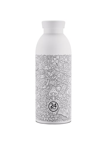 24Bottles Clima Trinkflasche 500 ml in white