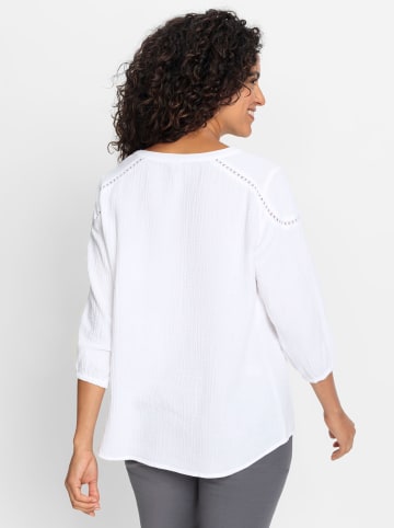 WITT WEIDEN Baumwollbluse in ecru