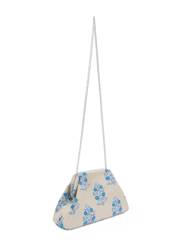 myMo at night Women Clutch in Beige Blue