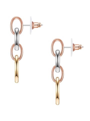 Lulu & Jane Ohrhänger Metall-Legierung in roségold