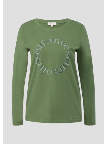 s.Oliver T-Shirt in 78D0_grün
