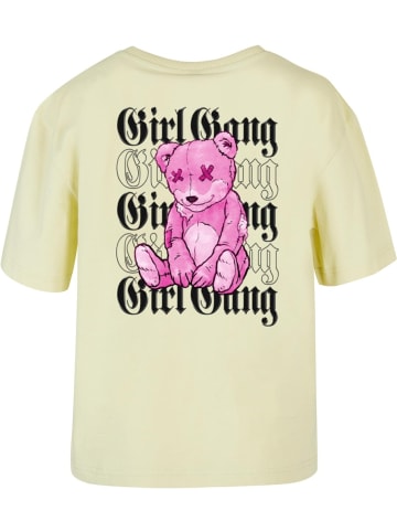 Mister Tee Shirt "Girl Gang Tee" in Gelb