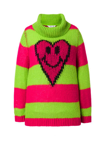 Angel of Style Pullover in neon berry