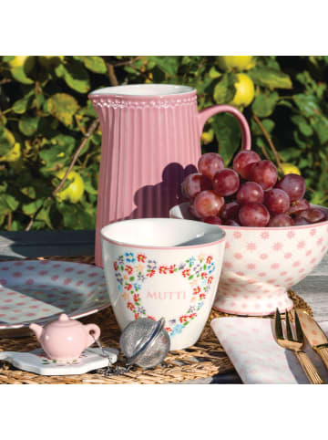 Greengate Karten + Umschläge 12er-Set Columbine Mom in Weiß | Rosa | Bunt