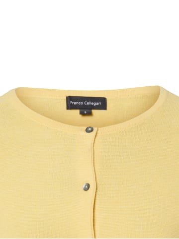 Franco Callegari Strickjacke in gelb - 0013