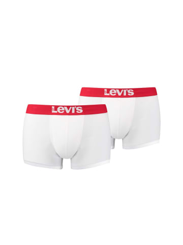 Levi´s Trunk LEVIS MEN SOLID BASIC TRUNK 2P slim in Weiß