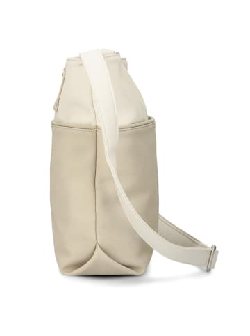 Zwei Jana J10 - Schultertasche 29 cm (papaya) in nubuk-linen