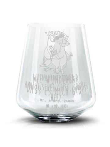 Mr. & Mrs. Panda Longdrink Glas Jungfrau Astrologie mit Spruch in Transparent