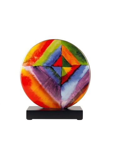 Goebel Vase " Kandinsky - Quadrate / Farbstudie " in Bunt