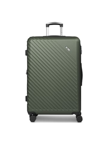 Check.In Paradise 2.0 4 Rollen Trolley L 78 cm mit Dehnfalte in olive