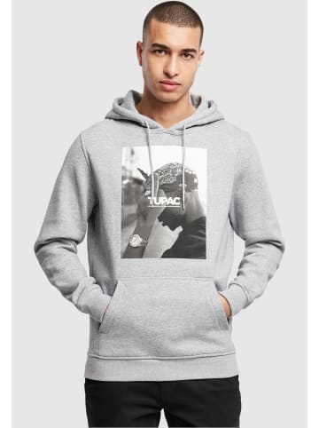Mister Tee Mister Tee Herren 2Pac F*ck the World Hoody in heather grey